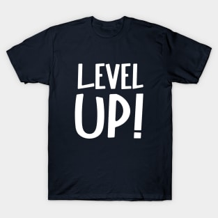 Level Up Retro Video Game Happy Birthday T-Shirt